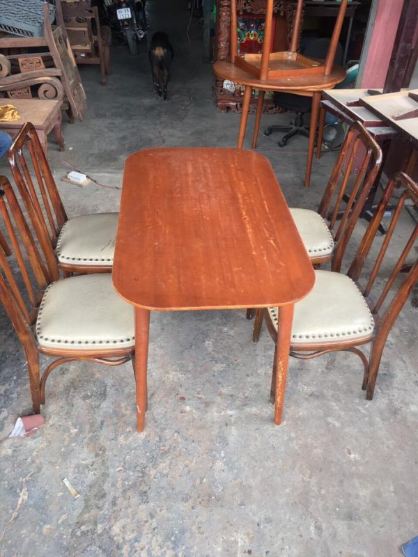 Bàn ghế gỗ cafe thanh lý - Bàn ghế gỗ cafe thanh lý